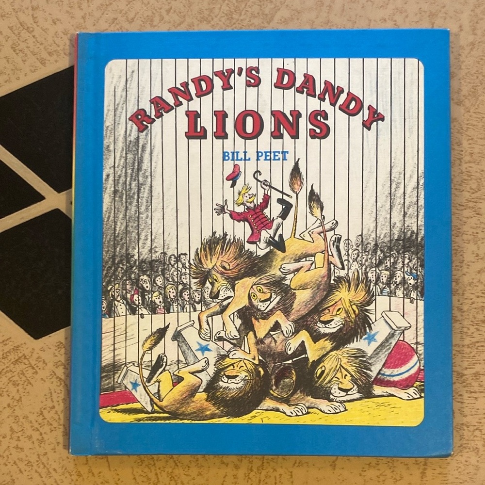 Vintage Randy's Dandy Lions Book by Bill Peet children’s book